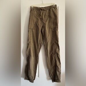# 176 Anthropologie Polka Dot Cargo Pants